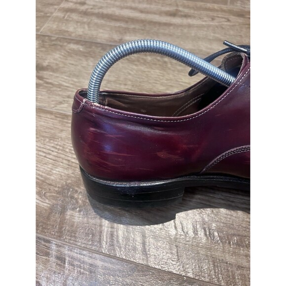 Allen Edmonds Park Avenue Oxfords Men’s 12 Burgundy Leather Cap Toe  5675 Shoes main image 4